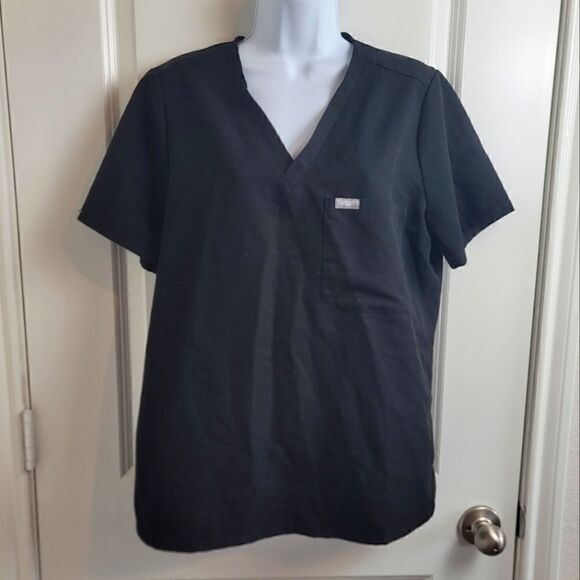 FIGS Technical Collection Vneck Top - Picture 1 of 7